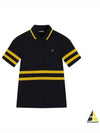 Moira Polo Short Sleeve T-Shirt Black - J.LINDEBERG - BALAAN 2