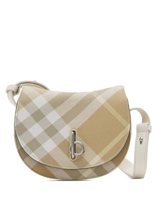 Rocking Horse Check Pattern Cross Bag Beige - BURBERRY - BALAAN 1