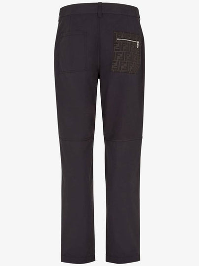 Fendi Trousers Black - FENDI - BALAAN 2