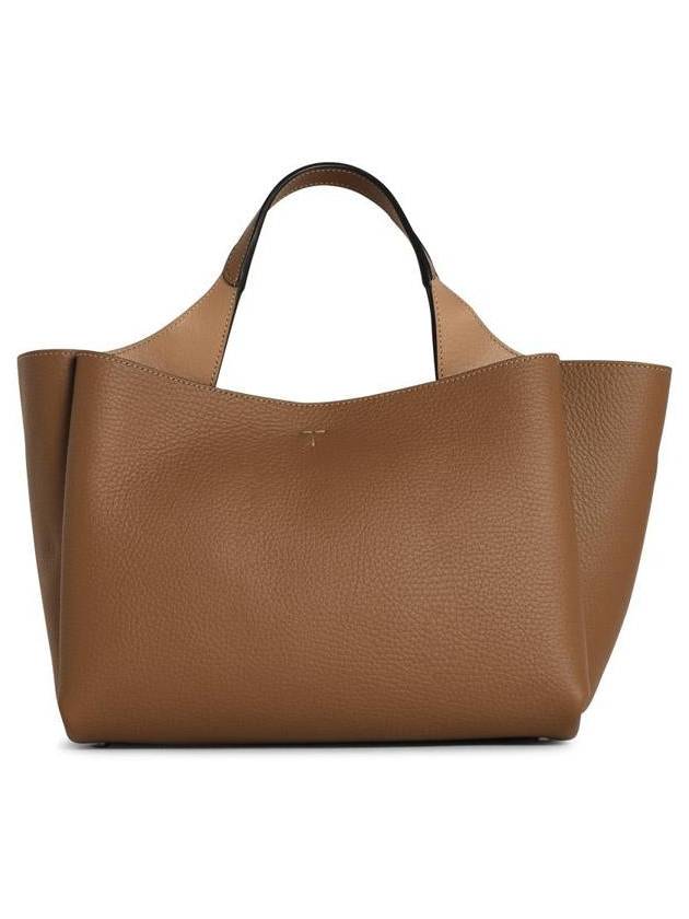 Tod'S 'Apa' Small Brown Leather Bag - TOD'S - BALAAN 3