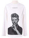 Bowie Over Long Sleeve T Shirt White NUS19233 - IH NOM UH NIT - BALAAN 6