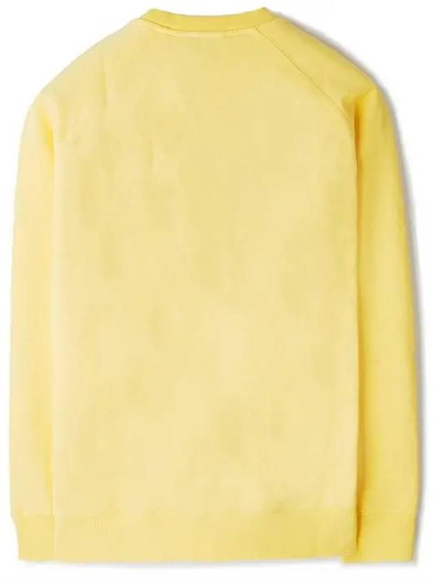 Fox Head Patch Classic Sweatshirt Soft Yellow - MAISON KITSUNE - BALAAN 3