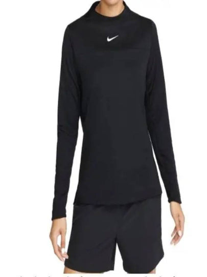 Golf Dri Fit UV Advantage Long Sleeve T-Shirt Black - NIKE - BALAAN 2