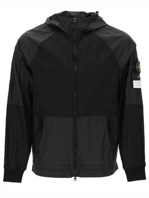 Nylon Metal Windbreaker Navy - STONE ISLAND - BALAAN 2