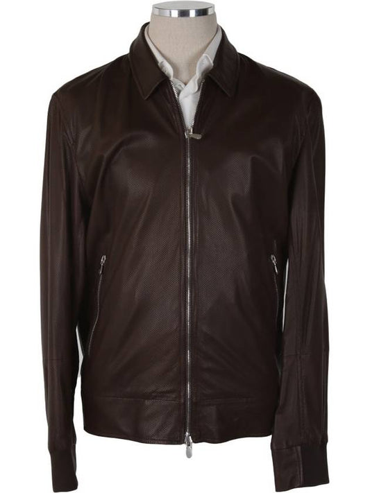men leather jacket - BRUNELLO CUCINELLI - BALAAN 1