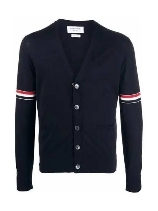 MKC410A RWB Fine Merino.. 1007133 - THOM BROWNE - BALAAN 1