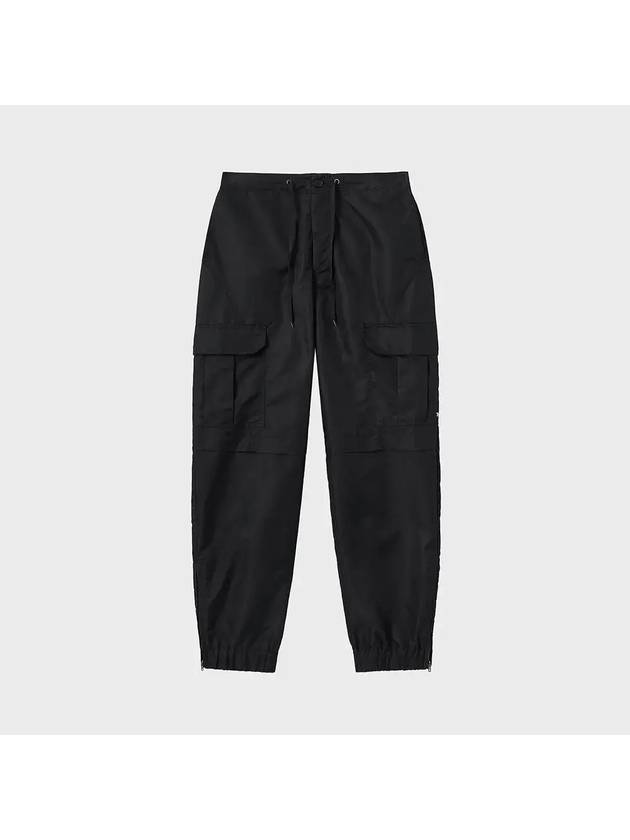 slim cargo jogger pants black - THEANTIPLATFORM - BALAAN 1