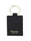 Rainbow Striped Leather Key Holder - PAUL SMITH - BALAAN 1