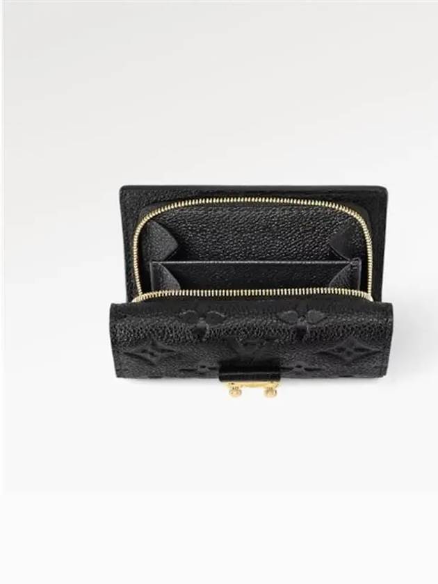 Metis Monogram Empreinte Half Wallet Black - LOUIS VUITTON - BALAAN 5