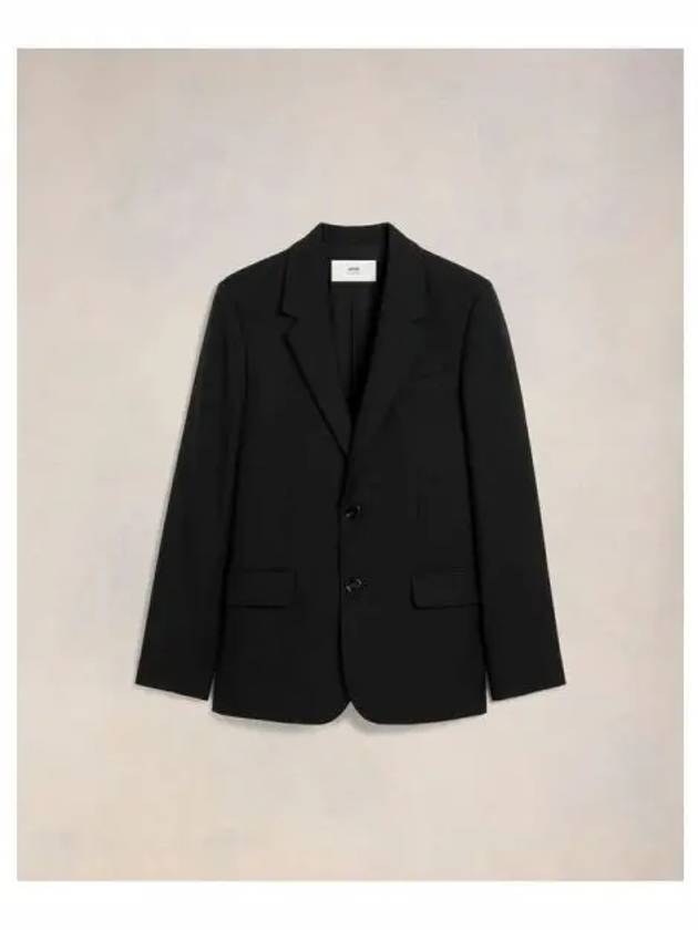 Ami wool tailored jacket - AMI - BALAAN 1