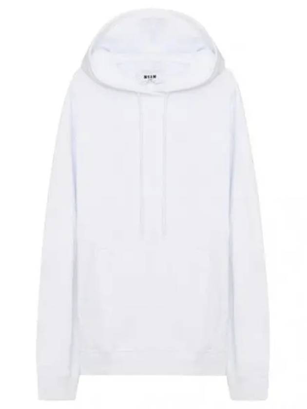 maxi logo hooded sweatshirt women - MSGM - BALAAN 1