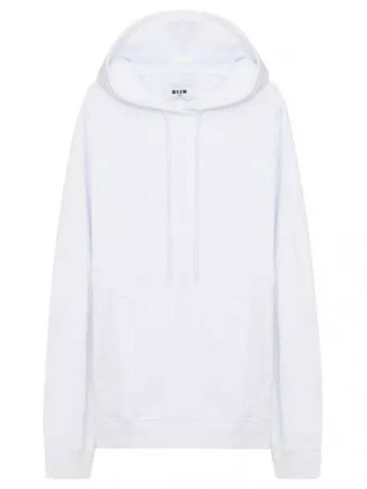 maxi logo hooded sweatshirt women - MSGM - BALAAN 1