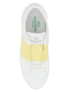 Open For A Change Low Top Sneakers White Yellow - VALENTINO - BALAAN 3