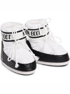 Icon Low Nylon Winter Boots Black White - MOON BOOT - BALAAN 3