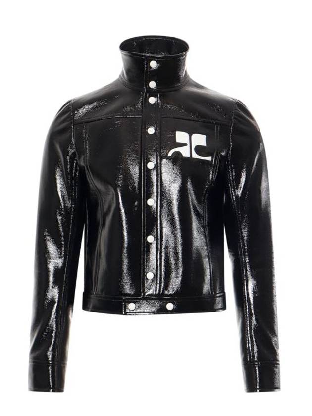 Jacket PERCBL017VY0014 9999 Black - COURREGES - BALAAN 1