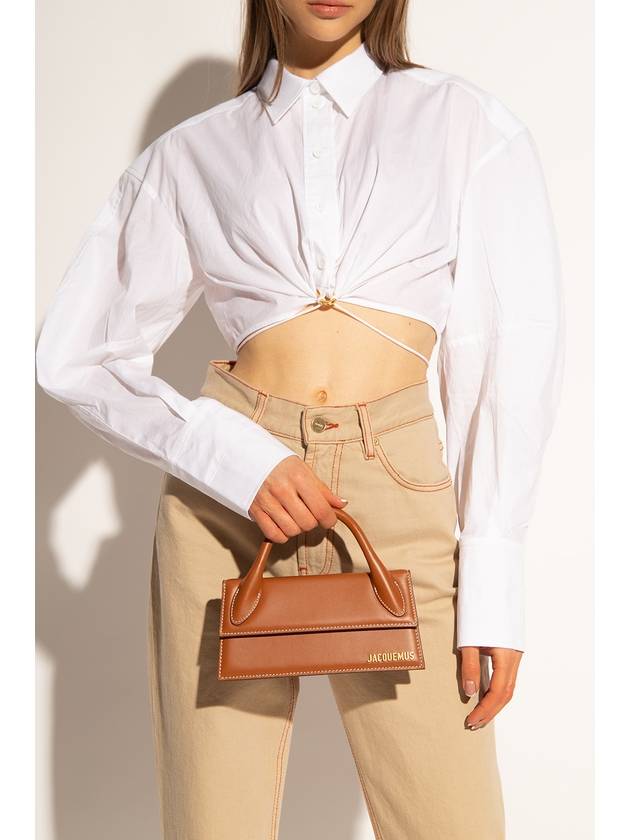 Le Chiquito Long Mini Bag Light Brown - JACQUEMUS - BALAAN 3