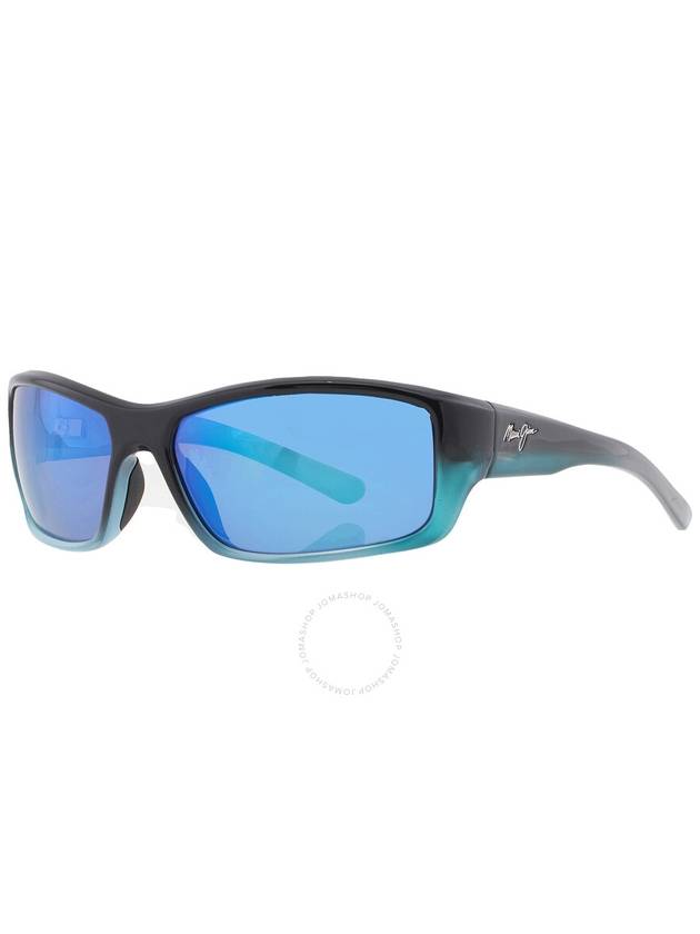 Maui Jim Barrier Reef Blue Hawaii Wrap Unisex Sunglasses B792-06C 62 - MAUI JIM - BALAAN 3