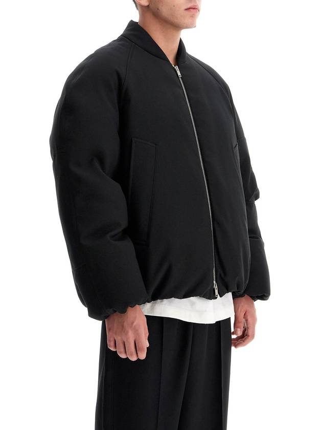 Oversized Fit Padding Black - JIL SANDER - BALAAN 3