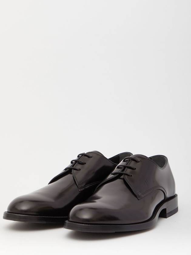 Lace-Up Derby Black - TOD'S - BALAAN 3