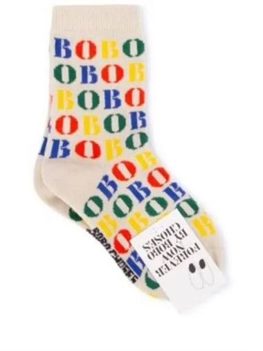 Kids Multicolor Socks 222AI033 010 - BOBO CHOSES - BALAAN 1