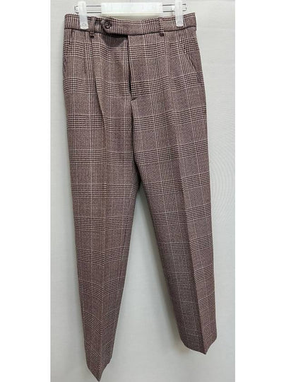 Men s Vintage Check Tweed Wool Pants - GUCCI - BALAAN 2