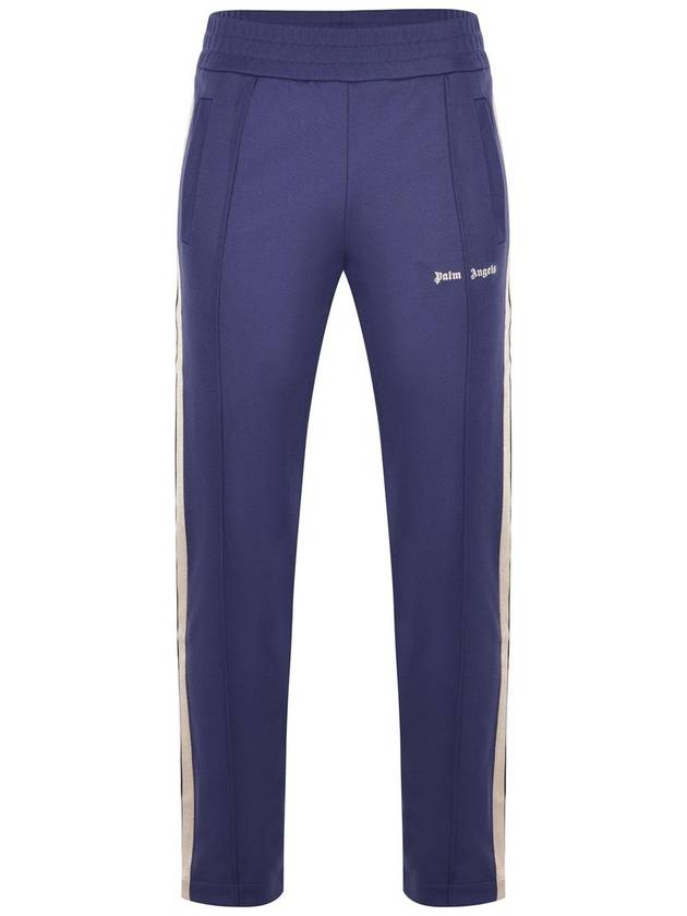 Palm Angels Classic Logo Track Pants Navy Blue - PALM ANGELS - BALAAN 2