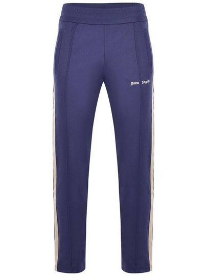 Palm Angels Classic Logo Track Pants Navy Blue - PALM ANGELS - BALAAN 2