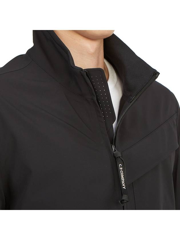 Metropolis Zip-Up Jacket Black - CP COMPANY - BALAAN 11