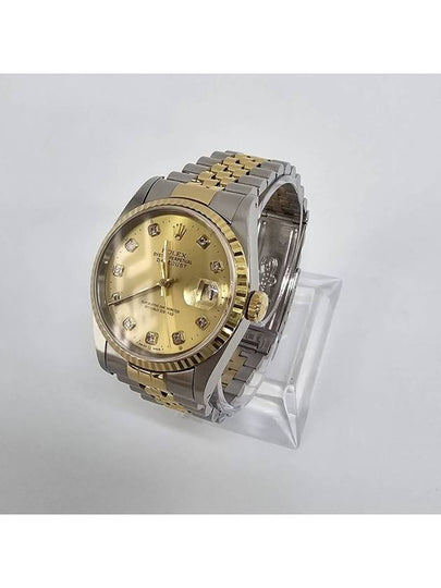 Rolex Datejust Oyster Perpetual Combi Diamond Men s Watch 36mm 162 - ROLEX - BALAAN 2