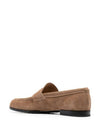 Men's Suede Loafer Brown - TOD'S - BALAAN 4