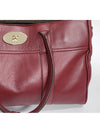 Wine leather silver Bayswater medium tote bag HH5988 - MULBERRY - BALAAN 10