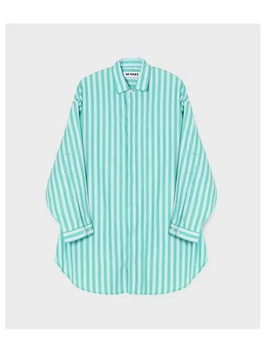 U Mega Overshirt Mint Green OVER SHIRT CLOUD AZURE - SUNNEI - BALAAN 1