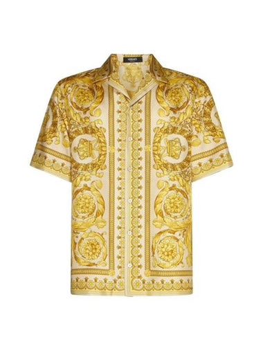 Long Sleeve Shirt 10039261A030445K410 CHAMPAGNE - VERSACE - BALAAN 1