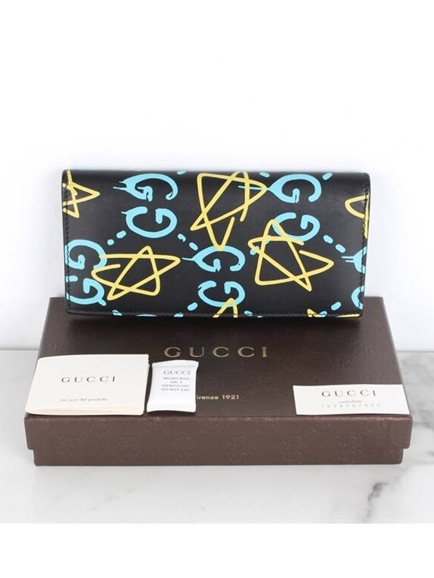 GG star printed long wallet - GUCCI - BALAAN 2