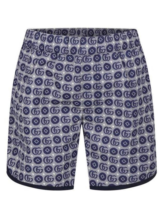 24Ss Kids Gucci Swimwear Beachwear Shorts / Briefs 773026 Xwa1B 4262 Blue - GUCCI - BALAAN 1