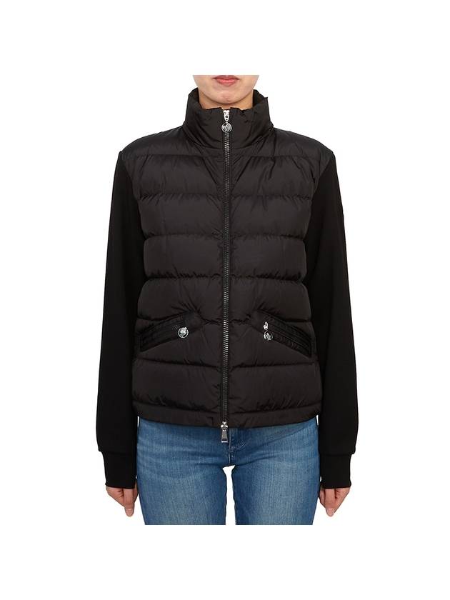 women s zip up padding black - MONCLER - BALAAN 2