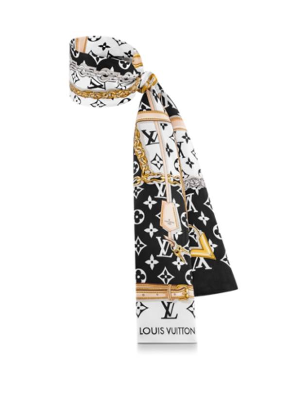 Monogram Confidential Scarf Black - LOUIS VUITTON - BALAAN 4