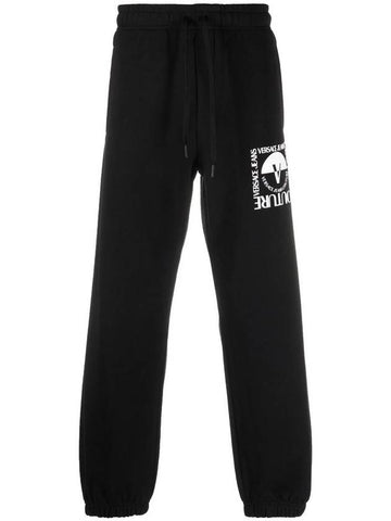 Versace Jeans Couture R Vemblem Square Sm  Trousers Clothing - VERSACE - BALAAN 1