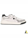 One Stud Leather Low Top Sneakers White - VALENTINO - BALAAN 2