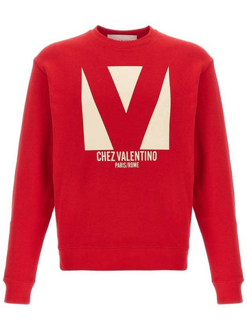 Valentino Garavani Valentino Garavani 'Chez Valentino' Sweatshirt - VALENTINO - BALAAN 1