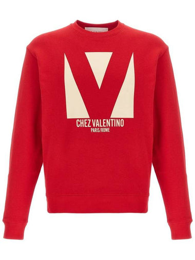 Valentino Garavani Valentino Garavani 'Chez Valentino' Sweatshirt - VALENTINO - BALAAN 1