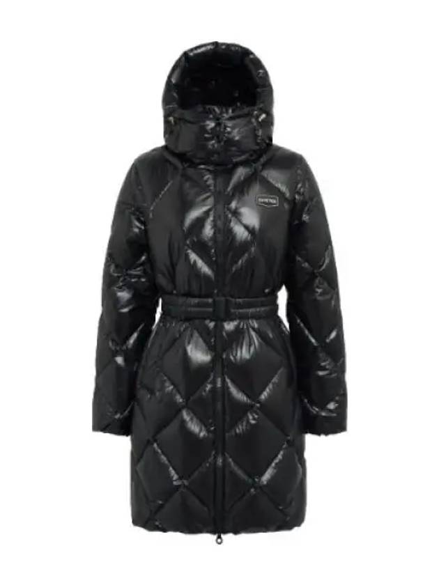 Konza Black Women s Down Jacket Padding - DUVETICA - BALAAN 1