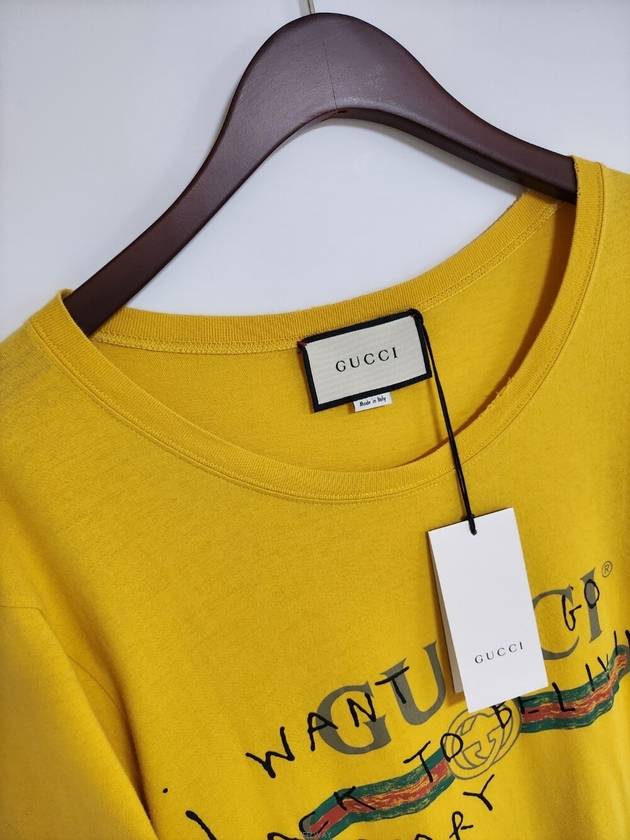 men s short sleeve t shirt - GUCCI - BALAAN 2