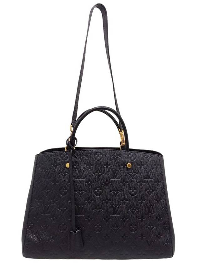 M41069 Monogram Empreinte Montaigne GM Tote Bag Strap - LOUIS VUITTON - BALAAN 5