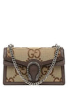 Dionysus Jumbo GG Small Canvas Shoulder Bag Camel Brown - GUCCI - BALAAN 2