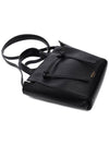 Clovelly Logo Leather Shoulder Bag Black - MULBERRY - BALAAN 6