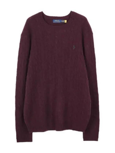 Cable knit wool cashmere sweater - POLO RALPH LAUREN - BALAAN 1