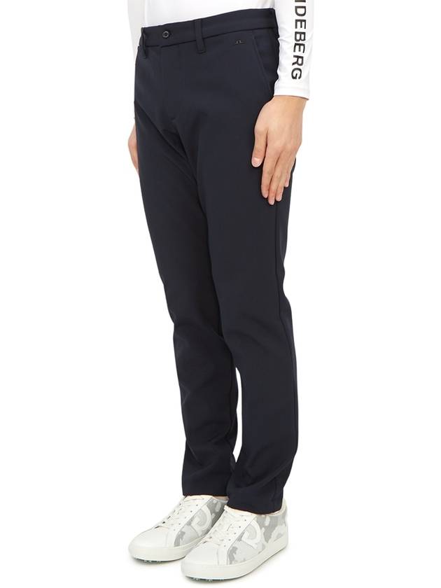 Men's Ellott Bonded Fleece Stretch Pants Navy - J.LINDEBERG - BALAAN 3