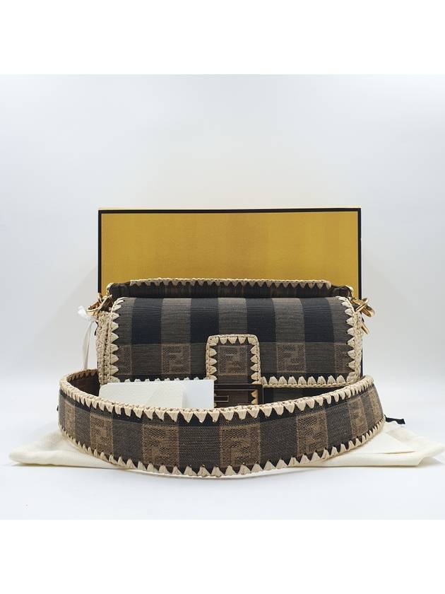 Women s raffia baguette 4264 - FENDI - BALAAN 3