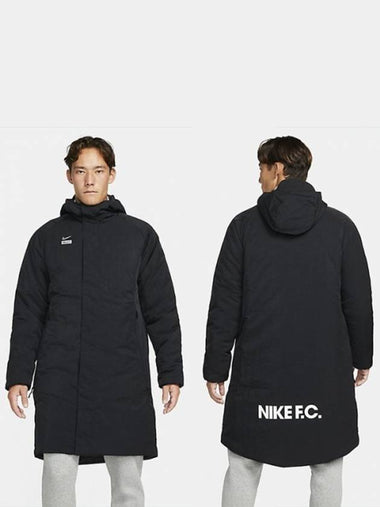 01DJ0992010FCSideline full parka jacketblack - NIKE - BALAAN 1